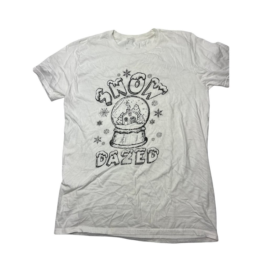 Cannabox Subscription Club SNOW DAZED Cannibis T Shirt Size Medium
